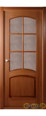 Дверь Наполеон / Цвет Орех / Кора дуба бронза / Двери Belwooddoors