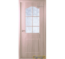 Дверь Капричеза L / Цвет Клен серебристый / Диамант белый / Двери Belwooddoors