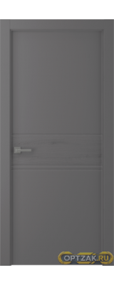 Дверь Твинвуд 2 / Цвет Эмаль графит / Двери Belwooddoors
