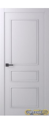 Дверь Ламира 3 / Цвет Эмаль светло - серый / Двери Belwooddoors