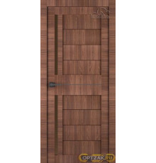 Дверь Мадрид 05 / Цвет Нойс / Мателюкс бронза / Двери Belwooddoors