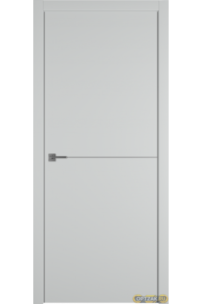 Дверь Urban 1 / Emalex Steel / Silver Mould | SE / Владимирские двери