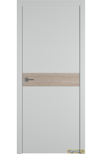 Дверь Urban H / Emalex Steel / Red oak / Владимирские двери