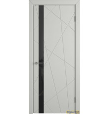 Дверь Flitta / Cotton / Black Gloss / Владимирские двери