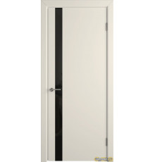 Дверь Niuta Ett / Ivory / Black Gloss / Владимирские двери
