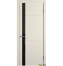 Дверь Trivia / Ivory / Black Gloss / Владимирские двери