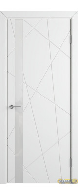 Дверь Flitta / Polar / White Gloss / Владимирские двери