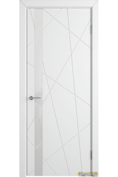 Дверь Flitta / Polar / White Gloss / Владимирские двери