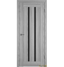 Дверь Line 2 / Grey P / Black Gloss / Владимирские двери