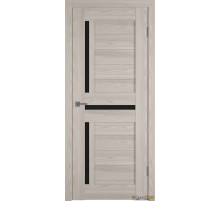 Дверь Line 16 / Cappuccino P / Black Gloss / Владимирские двери