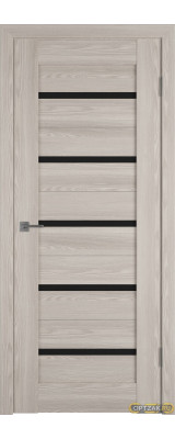 Дверь Line 1 / Cappuccino P / Black Gloss / Владимирские двери
