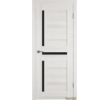 Дверь Line 16 / Bianco P / Black Gloss / Владимирские двери