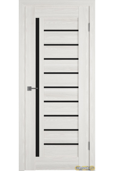 Дверь Line 11 / Bianco P / Black Gloss / Владимирские двери