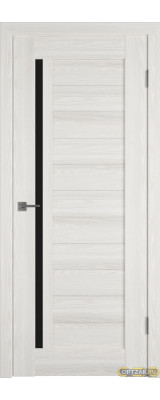 Дверь Line 9 / Bianco P / Black Gloss / Владимирские двери