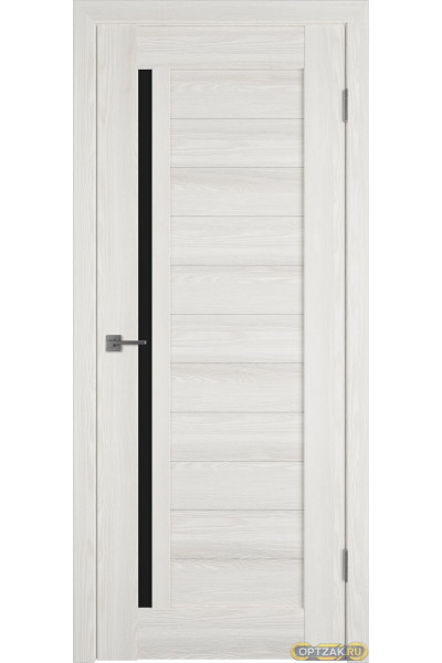 Дверь Line 9 / Bianco P / Black Gloss / Владимирские двери