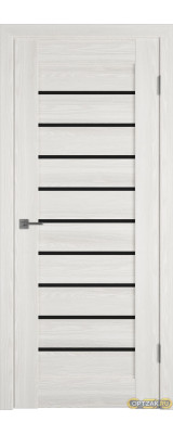 Дверь Line 3 / Bianco P / Black Gloss / Владимирские двери