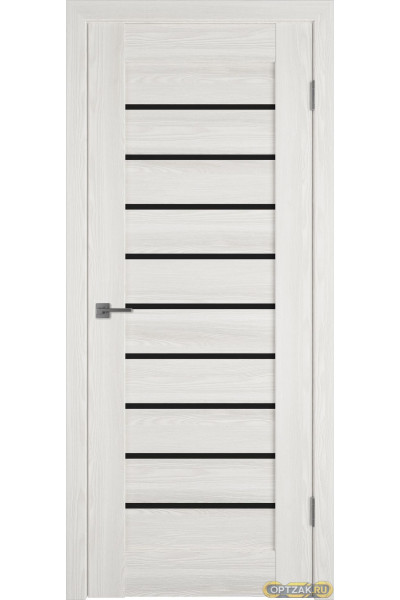 Дверь Line 3 / Bianco P / Black Gloss / Владимирские двери