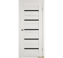 Дверь Line 1 / Bianco P / Black Gloss / Владимирские двери