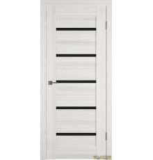 Дверь Line 1 / Bianco P / Black Gloss / Владимирские двери