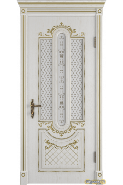 Дверь Alexandria / Bianco Classic PG / Art Cloud / Владимирские двери