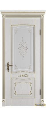 Дверь Vesta / Bianco Classic PG / Art Cloud / Владимирские двери
