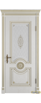 Дверь Greta / Bianco Classic PG / Art Cloud / Владимирские двери