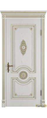 Дверь Greta / Bianco Classic PG / Владимирские двери