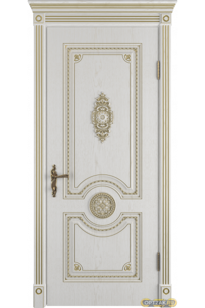 Дверь Greta / Bianco Classic PG / Владимирские двери