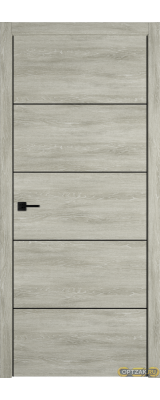 Дверь Urban 4 / Lin Vellum / Black Mould | BE / Владимирские двери