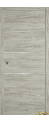 Дверь Urban 4 / Lin Vellum / Silver Mould | SE / Владимирские двери