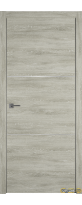 Дверь Urban 2 / Lin Vellum / Silver Mould | SE / Владимирские двери