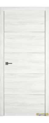 Дверь Urban 4 / Nord Vellum / Silver Mould | SE / Владимирские двери