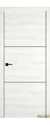 Дверь Urban 2 / Nord Vellum / Black Mould | BE / Владимирские двери