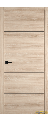 Дверь Urban 4 / Sand Vellum / Black Mould | BE / Владимирские двери