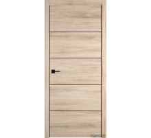 Дверь Urban 4 / Sand Vellum / Black Mould | BE / Владимирские двери