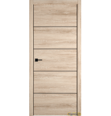 Дверь Urban 4 / Sand Vellum / Black Mould | BE / Владимирские двери