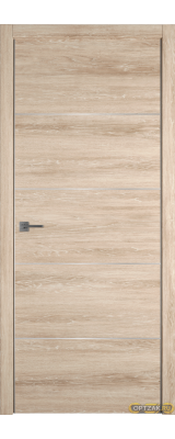 Дверь Urban 4 / Sand Vellum / Silver Mould | SE / Владимирские двери