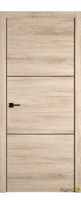 Дверь Urban 2 / Sand Vellum / Black Mould | BE / Владимирские двери