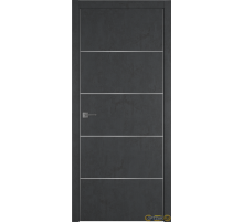 Дверь Urban 4 / Jet Loft / Silver Mould | SE / Владимирские двери