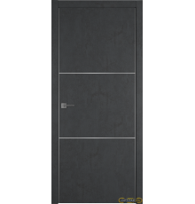 Дверь Urban 2 / Jet Loft / Silver Mould | SE / Владимирские двери
