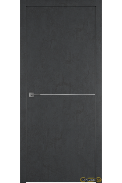Дверь Urban 1 / Jet Loft / Silver Mould | SE / Владимирские двери