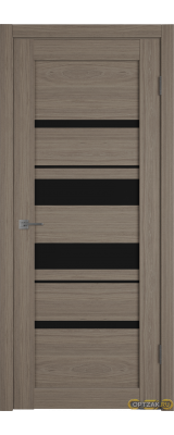 Дверь Atum Pro 29 / Brun Oak / Black Gloss / Владимирские двери