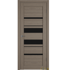 Дверь Atum Pro 29 / Brun Oak / Black Gloss / Владимирские двери