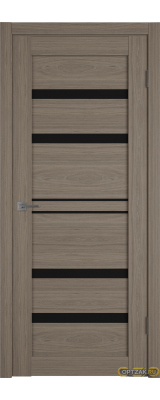 Дверь Atum Pro 26 / Brun Oak / Black Gloss / Владимирские двери