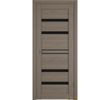 Дверь Atum Pro 26 / Brun Oak / Black Gloss / Владимирские двери