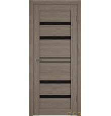 Дверь Atum Pro 26 / Brun Oak / Black Gloss / Владимирские двери