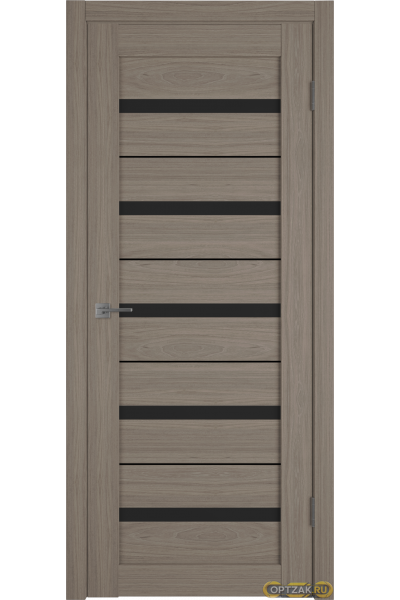 Дверь Atum Al 7 / Brun Oak / Black Gloss BM / Владимирские двери