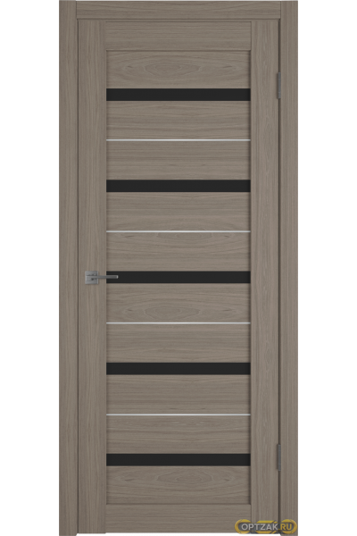 Дверь Atum Al 7 / Brun Oak / Black Gloss SM / Владимирские двери
