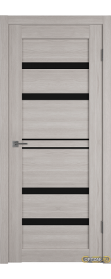 Дверь Atum Pro 26 / Stone Oak / Black Gloss / Владимирские двери