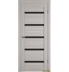 Дверь Atum Al 7 / Stone Oak / Black Gloss SM / Владимирские двери